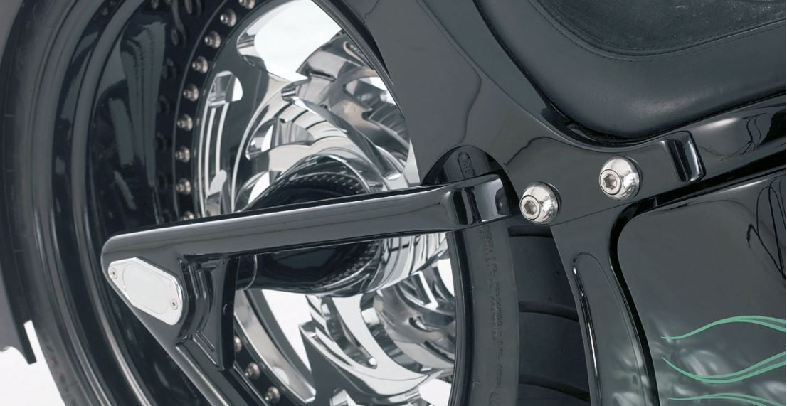 Kit de 4 vis fixation Rick's garde boue arriere de Softail Harley Davidson REF WW 31-120